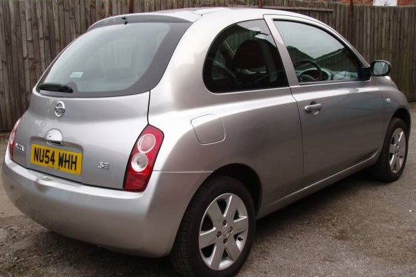 nissan micra silver